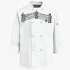 Eight Knot Button Chef Coat with Thermometer Pocket Thumbnail