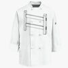 Eight Knot Button Chef Coat with Thermometer Pocket Thumbnail