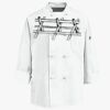 Eight Knot Button Chef Coat with Thermometer Pocket Thumbnail