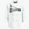 Eight Knot Button Chef Coat with Thermometer Pocket Thumbnail