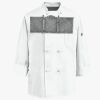 Eight Knot Button Chef Coat with Thermometer Pocket Thumbnail