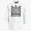 Eight Knot Button Chef Coat with Thermometer Pocket Thumbnail