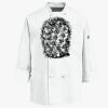 Eight Knot Button Chef Coat with Thermometer Pocket Thumbnail