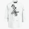 Eight Knot Button Chef Coat with Thermometer Pocket Thumbnail