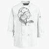 Eight Knot Button Chef Coat with Thermometer Pocket Thumbnail
