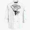 Eight Knot Button Chef Coat with Thermometer Pocket Thumbnail