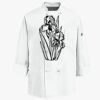 Eight Knot Button Chef Coat with Thermometer Pocket Thumbnail