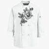 Eight Knot Button Chef Coat with Thermometer Pocket Thumbnail