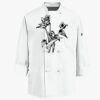 Eight Knot Button Chef Coat with Thermometer Pocket Thumbnail