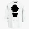 Eight Knot Button Chef Coat with Thermometer Pocket Thumbnail