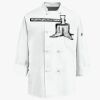Eight Knot Button Chef Coat with Thermometer Pocket Thumbnail
