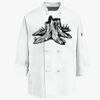 Eight Knot Button Chef Coat with Thermometer Pocket Thumbnail