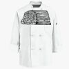Eight Knot Button Chef Coat with Thermometer Pocket Thumbnail
