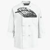 Eight Knot Button Chef Coat with Thermometer Pocket Thumbnail