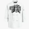 Eight Knot Button Chef Coat with Thermometer Pocket Thumbnail