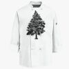 Eight Knot Button Chef Coat with Thermometer Pocket Thumbnail