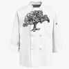 Eight Knot Button Chef Coat with Thermometer Pocket Thumbnail
