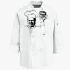 Eight Knot Button Chef Coat with Thermometer Pocket Thumbnail