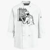 Eight Knot Button Chef Coat with Thermometer Pocket Thumbnail