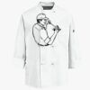 Eight Knot Button Chef Coat with Thermometer Pocket Thumbnail