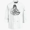 Eight Knot Button Chef Coat with Thermometer Pocket Thumbnail