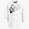 Eight Knot Button Chef Coat with Thermometer Pocket Thumbnail