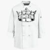Eight Knot Button Chef Coat with Thermometer Pocket Thumbnail