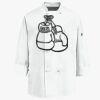Eight Knot Button Chef Coat with Thermometer Pocket Thumbnail