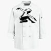 Eight Knot Button Chef Coat with Thermometer Pocket Thumbnail
