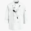 Eight Knot Button Chef Coat with Thermometer Pocket Thumbnail