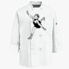 Eight Knot Button Chef Coat with Thermometer Pocket Thumbnail