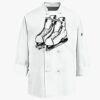 Eight Knot Button Chef Coat with Thermometer Pocket Thumbnail