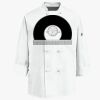 Eight Knot Button Chef Coat with Thermometer Pocket Thumbnail