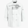 Eight Knot Button Chef Coat with Thermometer Pocket Thumbnail