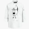 Eight Knot Button Chef Coat with Thermometer Pocket Thumbnail