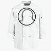 Eight Knot Button Chef Coat with Thermometer Pocket Thumbnail