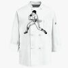 Eight Knot Button Chef Coat with Thermometer Pocket Thumbnail