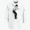 Eight Knot Button Chef Coat with Thermometer Pocket Thumbnail