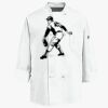 Eight Knot Button Chef Coat with Thermometer Pocket Thumbnail