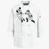 Eight Knot Button Chef Coat with Thermometer Pocket Thumbnail