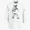 Eight Knot Button Chef Coat with Thermometer Pocket Thumbnail