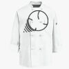 Eight Knot Button Chef Coat with Thermometer Pocket Thumbnail
