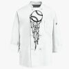 Eight Knot Button Chef Coat with Thermometer Pocket Thumbnail
