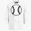 Eight Knot Button Chef Coat with Thermometer Pocket Thumbnail