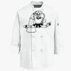 Eight Knot Button Chef Coat with Thermometer Pocket Thumbnail