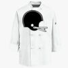 Eight Knot Button Chef Coat with Thermometer Pocket Thumbnail
