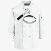 Eight Knot Button Chef Coat with Thermometer Pocket Thumbnail