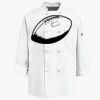 Eight Knot Button Chef Coat with Thermometer Pocket Thumbnail