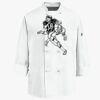 Eight Knot Button Chef Coat with Thermometer Pocket Thumbnail