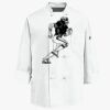 Eight Knot Button Chef Coat with Thermometer Pocket Thumbnail